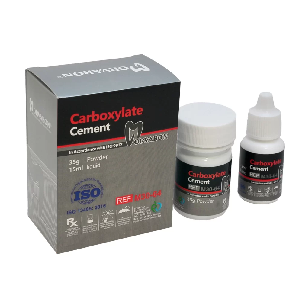 سمان-کربوکسیلات-مروابن-Carboxylate-Cement-Morvabon-1000x1000 سمان کربوکسیلات مروابن Carboxylate Cement Morvabon - Image 1